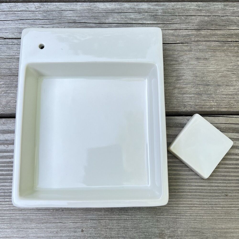 Nora Fleming Pearl Dot Napkin Holder With Weight Retired